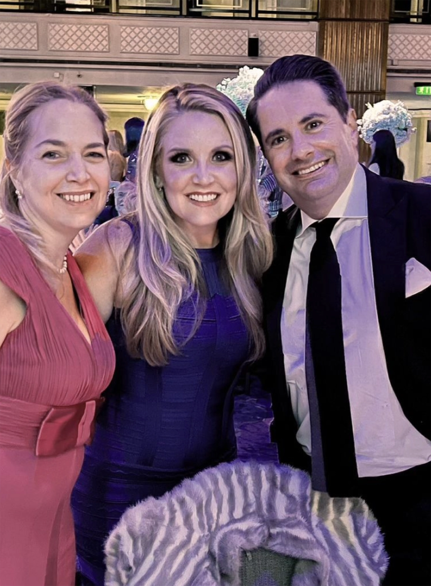 Lisa Nickerson with VDK Capital founder Vasileios Karatzenis at the CRIS Cancer Foundation Gala